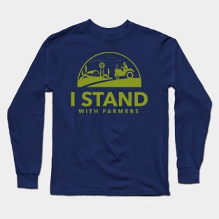 I Stand With Farmers Long Sleeve T-Shirt